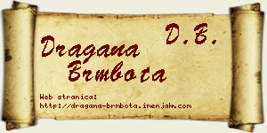 Dragana Brmbota vizit kartica